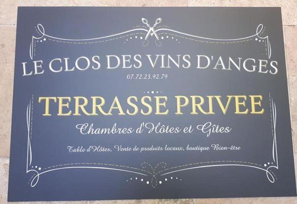 Chambres D Hotes Le Clos Des Vins D Anges Saint-Pierre-des-Champs Екстериор снимка